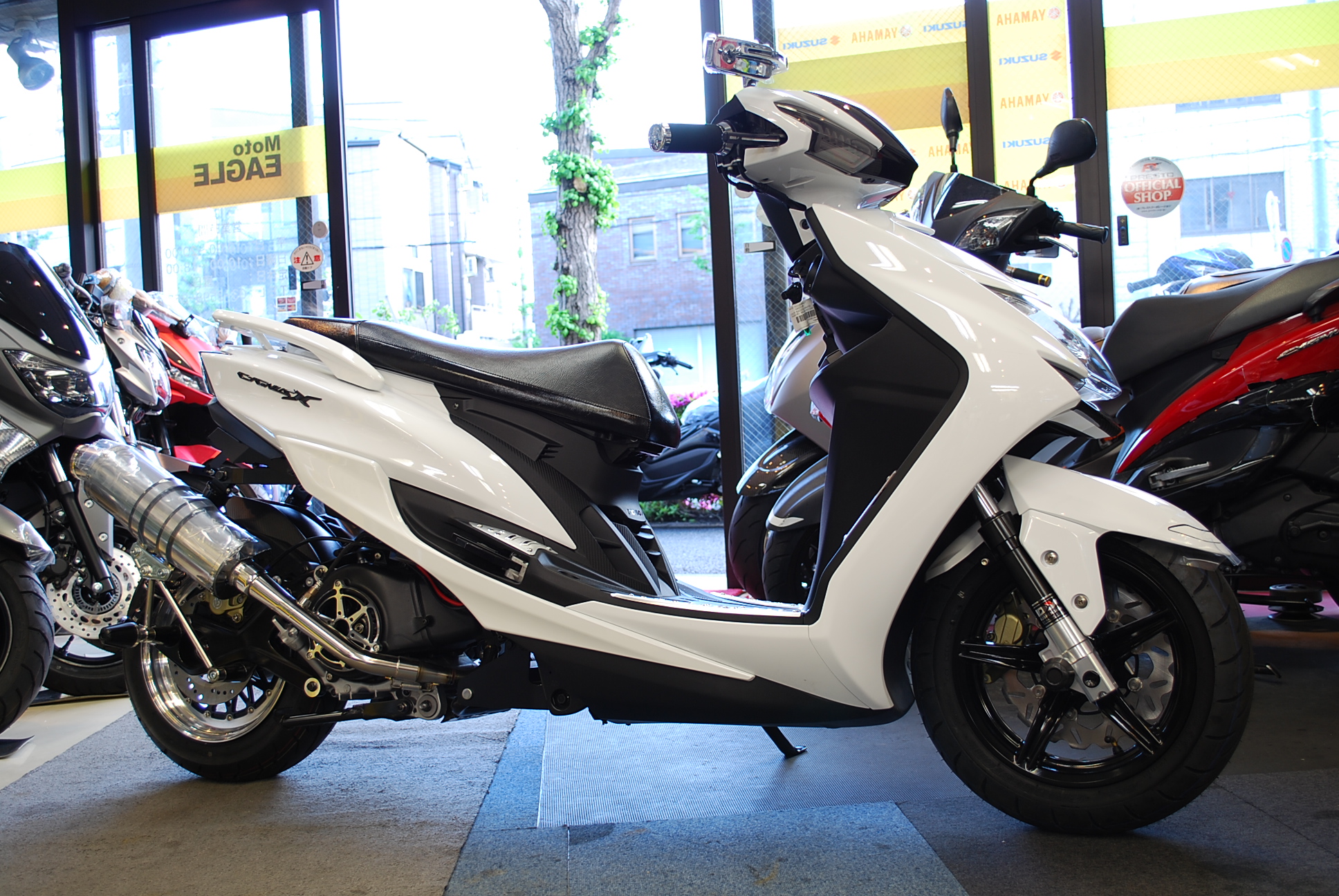 X-MAX ローダウン　シグナス改　ダンガン　ホイール 010